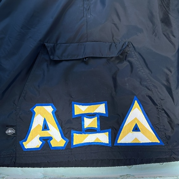Charles River Rain Jacket w/ adjustable hood and cinch-able waist Alpha Xi Delta - Picture 5 of 8